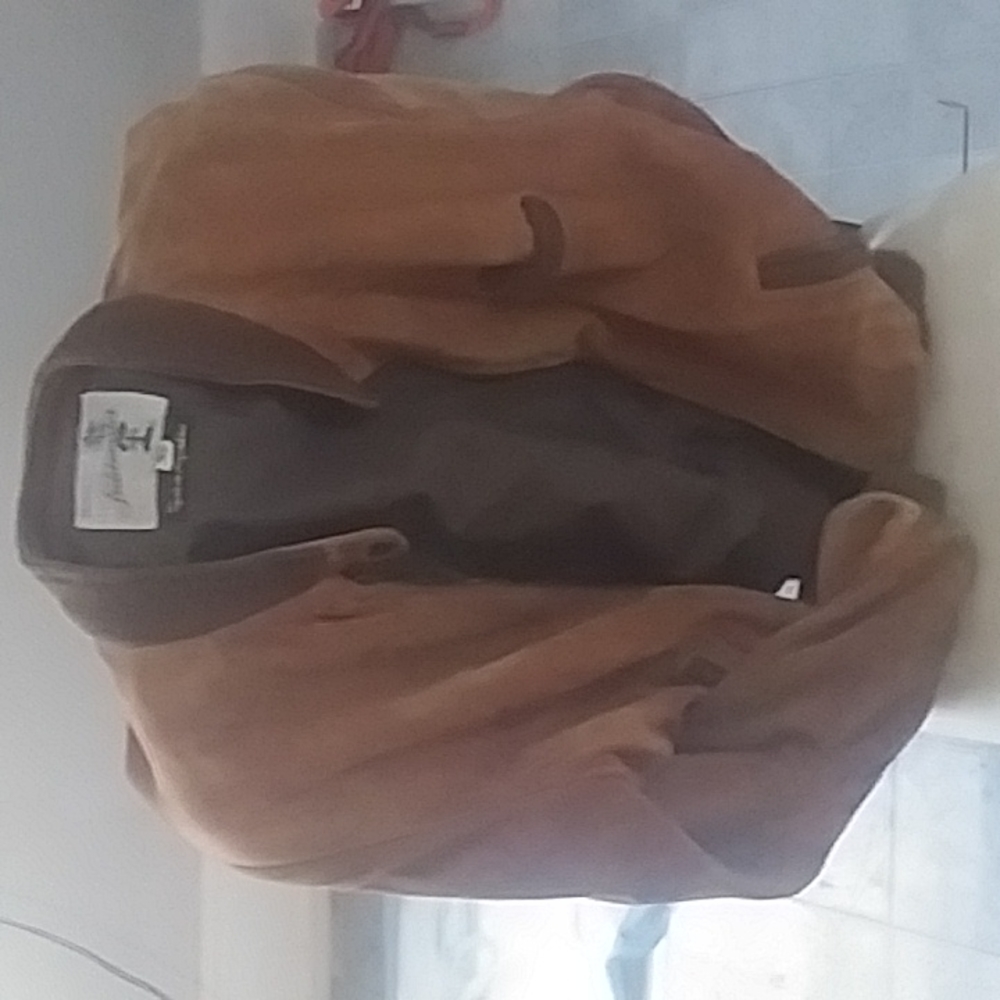 Sears Fieldmaster vintage suede bomber jacket size 44 made In Argentina